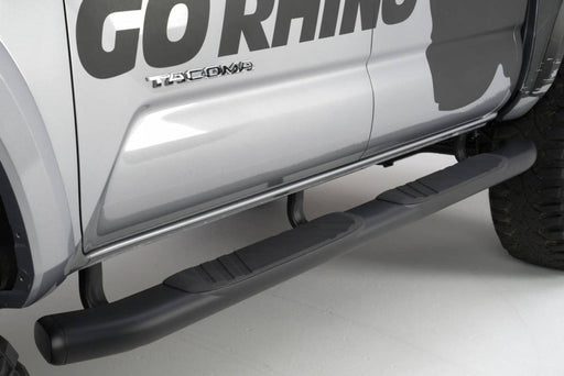 Go Rhino 5’ OE Xtreme Composite Side Steps for RAM 1500 DS Quad Cab | 80’ Long | Black Finish - Sidesteps