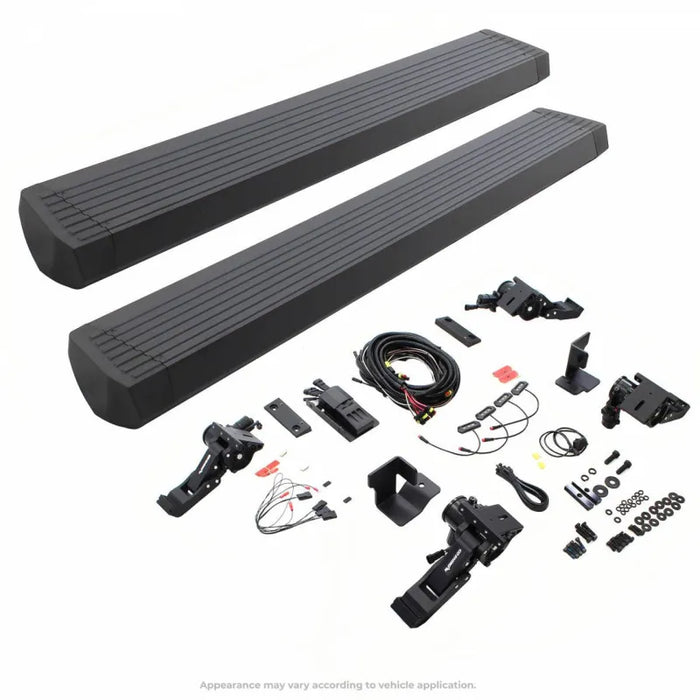 Go Rhino E1 Electric Running Board for Various Vehicle | Textured Black - Sidesteps