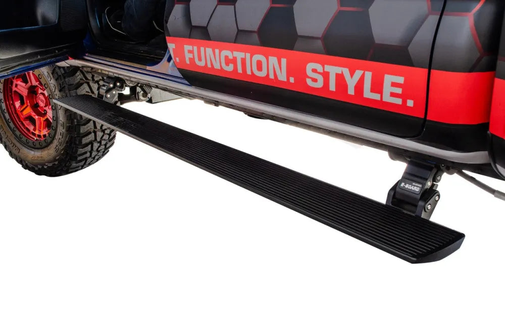 Go Rhino E1 Electric Running Board for Various Vehicle | Textured Black - Sidesteps