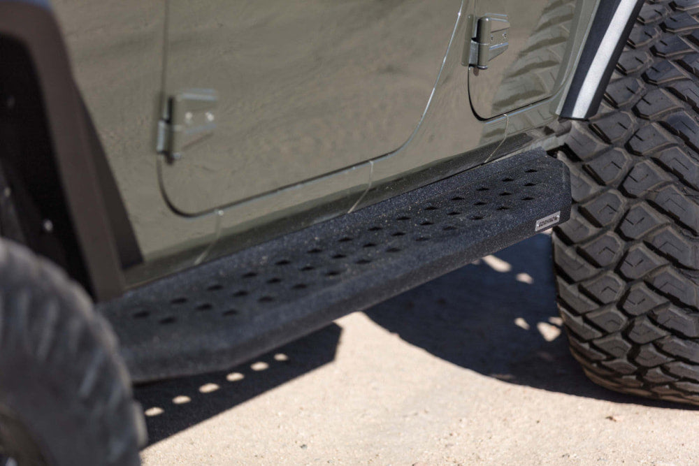 Go Rhino RB20 Running Boards | Protective Bedliner Coat - Sidesteps