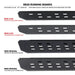 Go Rhino RB30 Running Boards for RAM 1500 DT (2022+) | Textured Black - Sidesteps