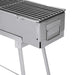 Grillz Portable BBQ Grill Charcoal Barbecue Smoker