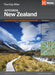 Hema New Zealand Touring Atlas cover showcasing scenic mountain landscape in Aotearoa