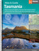 Hema Tasmania Atlas and Guide book featuring scenic mountains for best walking and 4WD trips