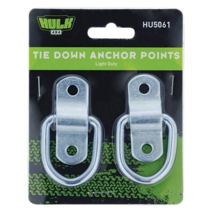 Hulk Tie Down Hardware for UTE/Tray | Pack of 2 - Tie Down Anchor Points