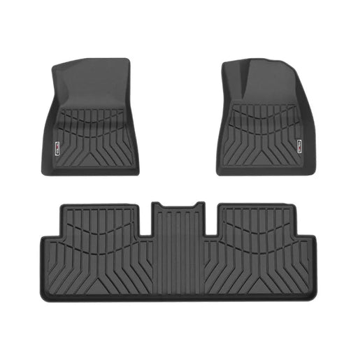 Kiwi Master 3D Car Floor Mats Liner Fit Tesla Model 3 | 2017 - 2022 - Car Floor Mats