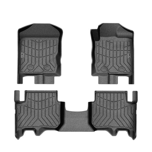 Kiwi Master 3D TPE Car Floor Mats for Ford Everest | 2015 - 2022 - Car Floor Mats