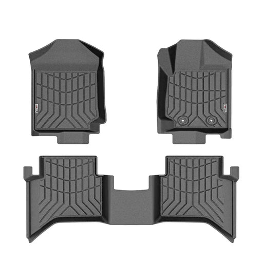 Kiwi Master 3D TPE Car Floor Mats For Ford Ranger Wildtrak Raptor | 2011 - 2022 - Car Floor Mats