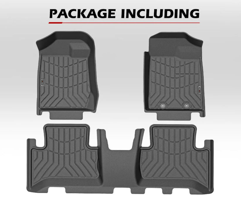 Kiwi Master 3D TPE Car Floor Mats for Isuzu MU-X 2013 - 2020 - Car Floor Mats