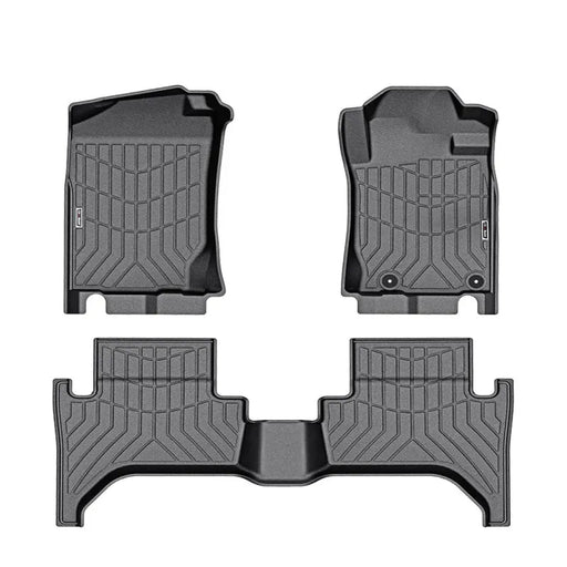 Kiwi Master 3D TPE Car Floor Mats for Mitsubishi Triton MQ | 2015 - 2018 - Car Floor Mats