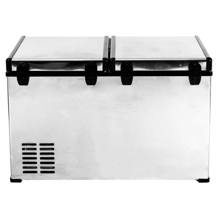 Kooltron 100L Stainless Steel Dual Zone Fridge Freezer - Fridge/Freezer