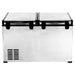 Kooltron 100L Stainless Steel Dual Zone Fridge Freezer - Fridge/Freezer