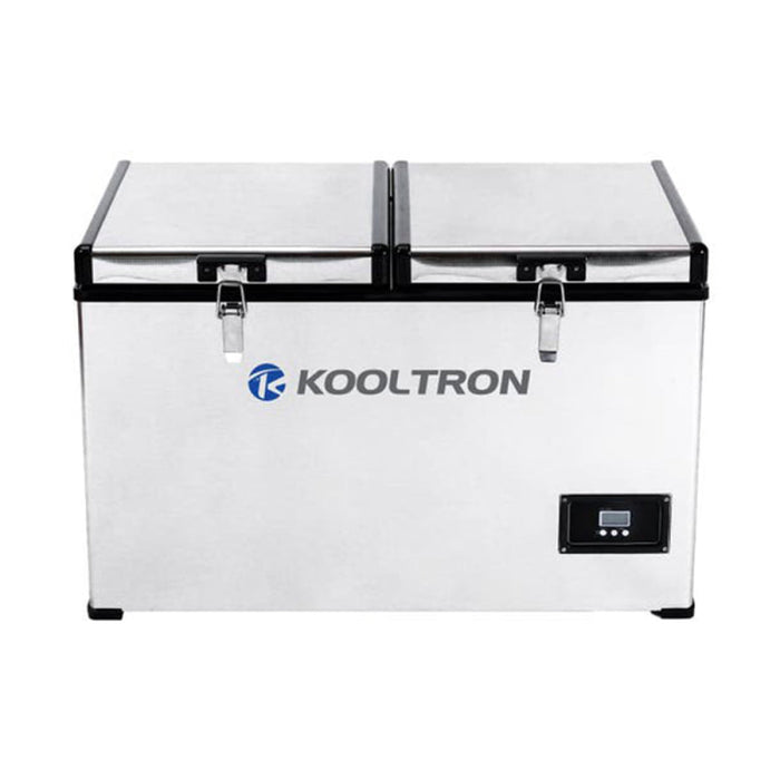 Kooltron 100L Stainless Steel Dual Zone Fridge Freezer - Fridge/Freezer