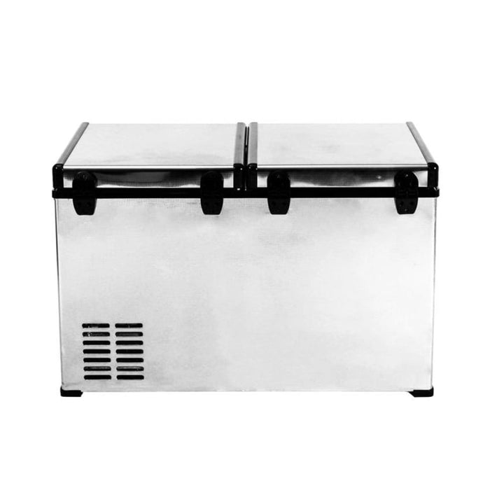 Kooltron 75L Stainless Steel Dual Zone Fridge Freezer - Fridge/Freezer