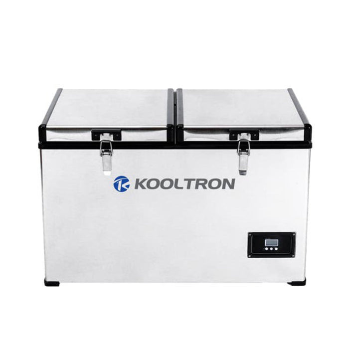 Kooltron 75L Stainless Steel Dual Zone Fridge Freezer - Fridge/Freezer