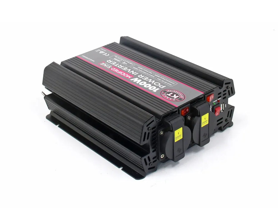 KT 1000W Modified Sine Wave 12V to 240V Inverter - Inverter