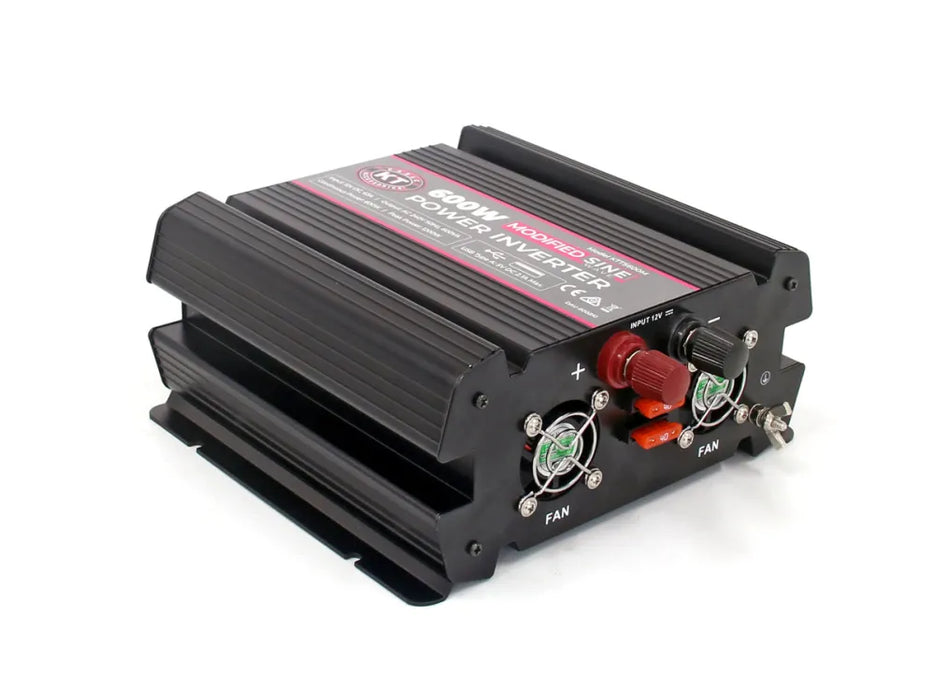 KT 600W Modified Sine Wave 12V to 240V Inverter