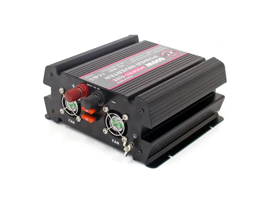 KT 600W Modified Sine Wave 12V to 240V Inverter