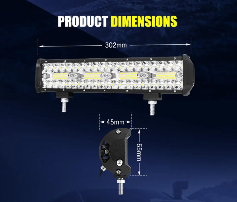 Lightfox 12 LED Light Bar - Light Bars