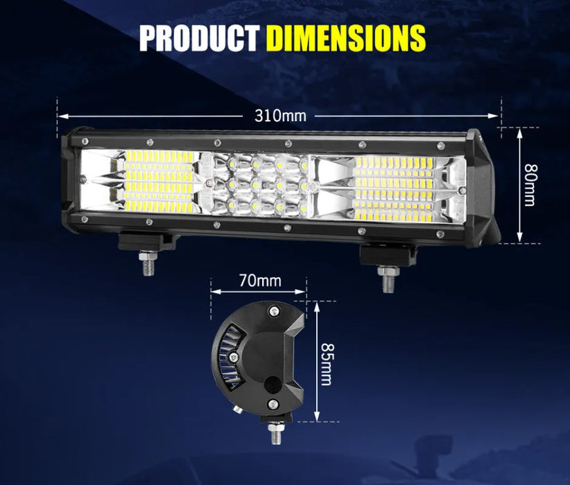 Lightfox 12 LED Light Bar - Light Bars