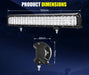 Lightfox 20 LED Light Bar - Light Bars