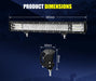 Lightfox 23 Led Light Bar IP68 Rating 9,980 Lumens - Light Bars