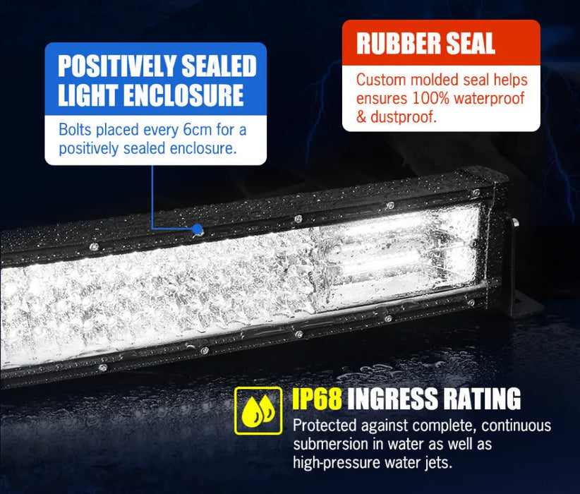 Lightfox 50 LED Curved Light Bar - Light Bars