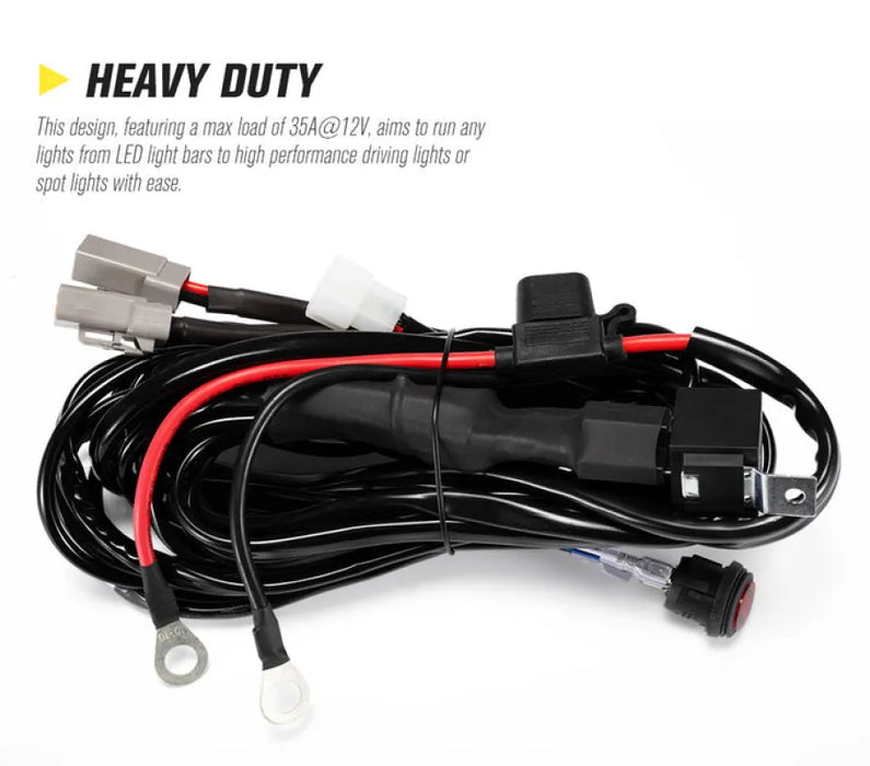 Lightfox Dual Connector Smart Harness High Beam Driving Wiring kit - Lighting Accessories