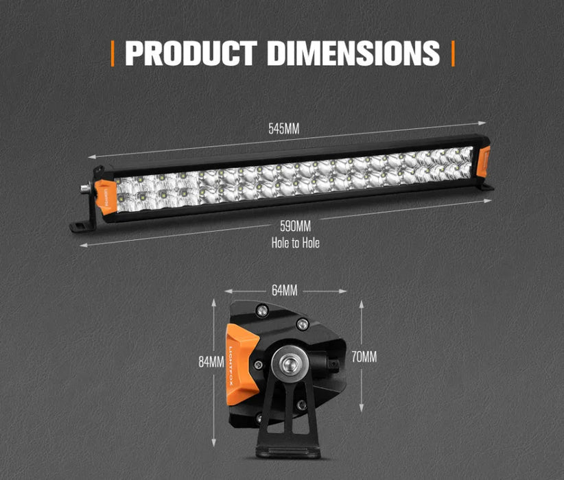 Lightfox Rigel Series 20 LED Light Bar - Light Bars