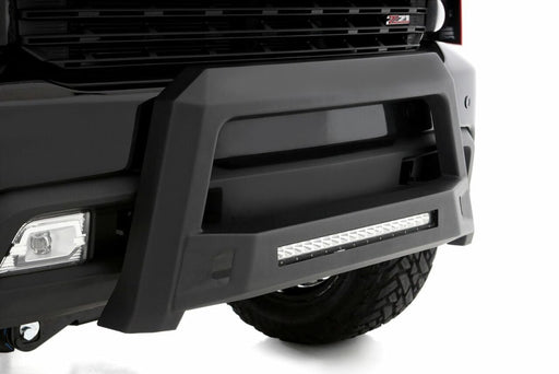 Lund Revolution Bull Bar with 20 LED Light for RAM 1500 DT Crew Cab | Black - Bullbar