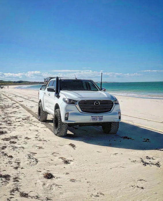 Meredith Stainless Steel Snorkel Kit to suit 2021 Mazda BT-50 | New Shape - Snorkels