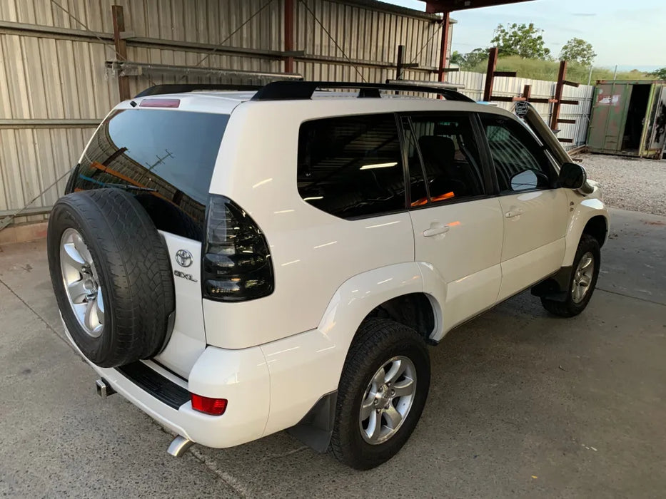 Meredith Stainless Steel Snorkel Kit to suit Toyota 120 Series Landcruiser Prado (2002–2009) - Snorkels