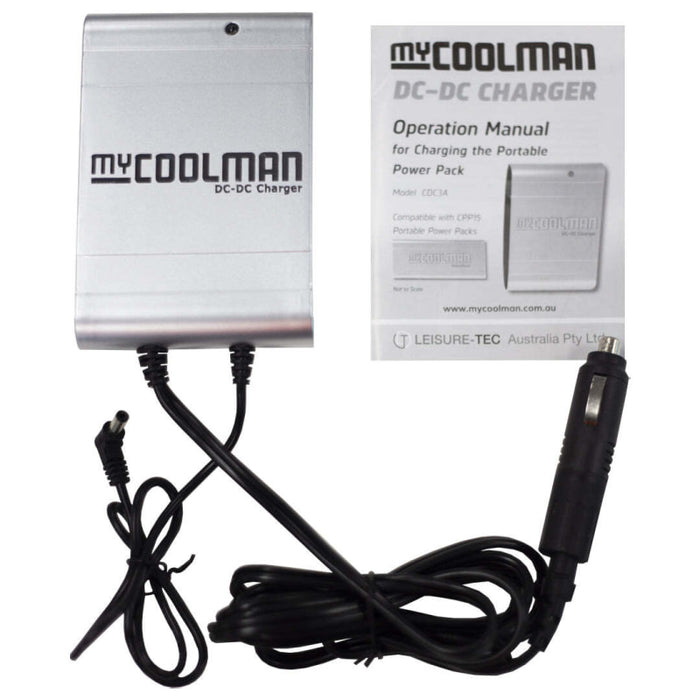 myCOOLMAN DC-DC Charger Suitable for CPP15 Lithium Powerpack - Fridge Accessory