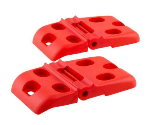 National Luna Removable Red Fridge Hinges | 2pc - Fridge Accessory