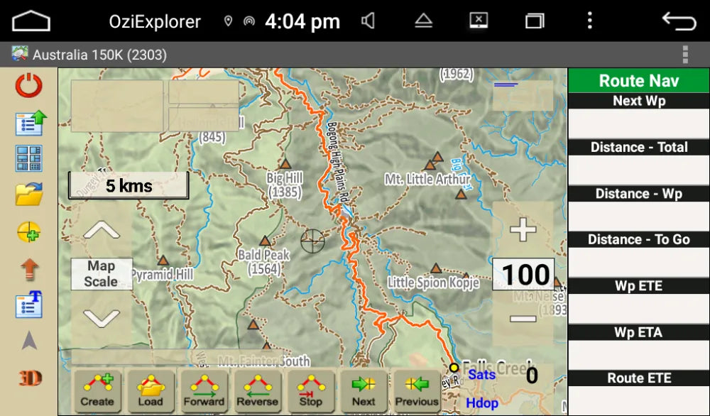 Polaris OziExplorer 1:150K Topographical Map Package