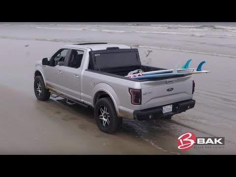 BAK Industries Bakflip MX4 Hard Folding Tonneau Cover | Chevrolet / Ford / Jeep / Ram