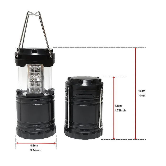 LED Camping Lantern Super Bright Portable 2 Pack - Lamps