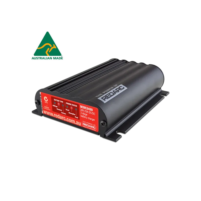 Redarc 20A Under Bonnet DC Battery Charger | 24V - Battery Charger