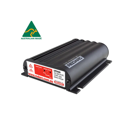 Redarc 20A Under Bonnet Lifepo4 Battery Charger | 24V - Battery Charger