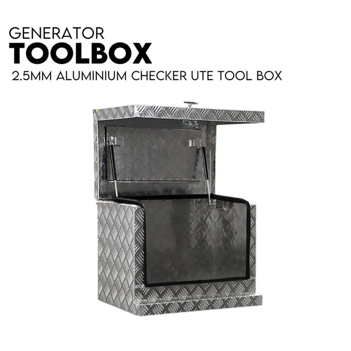 Aluminium Toolbox Ute Tool box Generator Trailer Truck Canopy 620x400x500 - Tools > Tools Storage