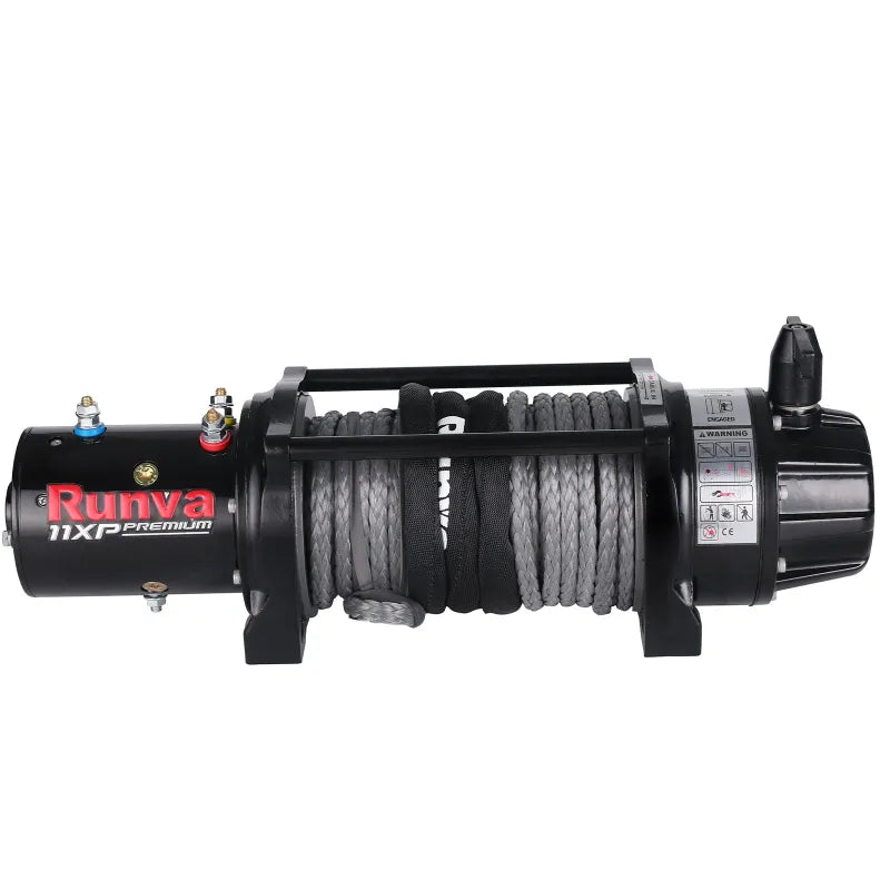 Runva 11XP Premium 12V Winch with Synthetic Rope | Full IP67 protection - Electric Winch