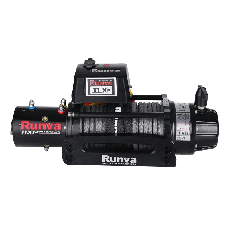 Runva 11XP Premium 12V Winch with Synthetic Rope | Full IP67 protection - Electric Winch