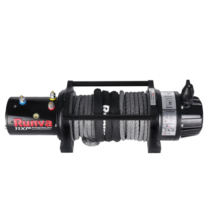 Runva 11XP Premium 12V Winch with Synthetic Rope | Full IP67 protection - Electric Winch