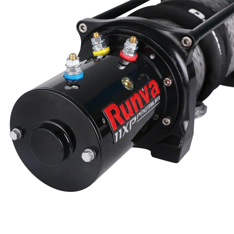 Runva 11XP Premium 12V Winch with Synthetic Rope | Full IP67 protection - Electric Winch