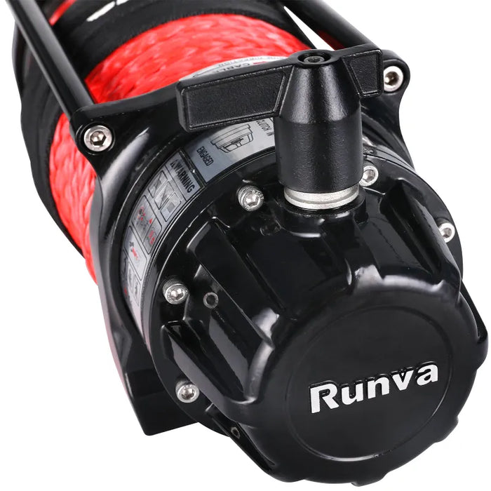 Runva 13XP Premium 12V/24V Winch with Synthetic Rope | Full IP67 Protection - Electric Winch