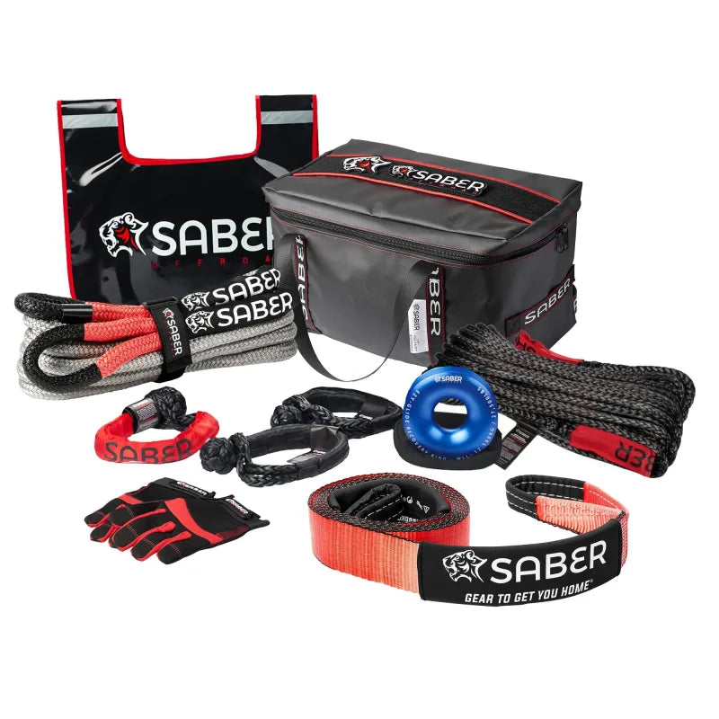 Saber Offroad 12K Ultimate Recovery Kit - Recovery Gear Bundles