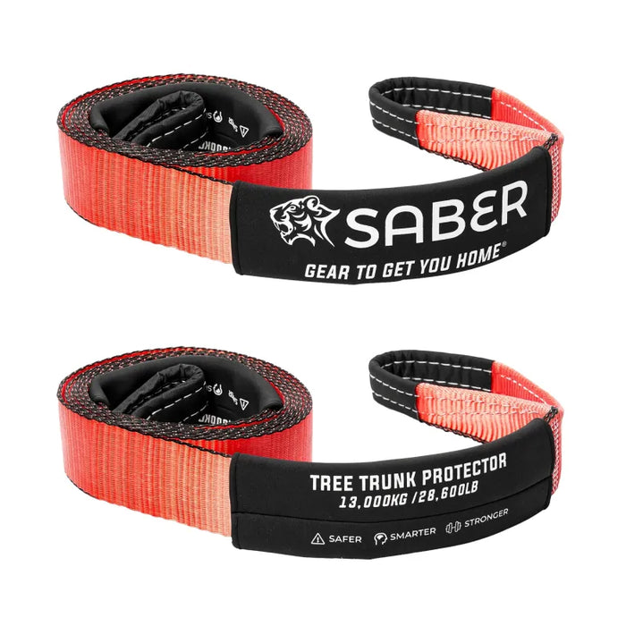 Saber Offroad 13,000kg 5M Tree Trunk Protector - Recovery Rope