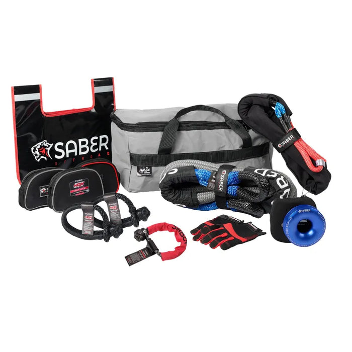 Saber Offroad 16K Heavy Duty Truck Recovery Kit - Recovery Gear Bundles