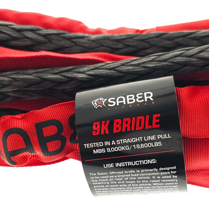 Saber Offroad 5 Metre SaberPro Bridles - Recovery Rope