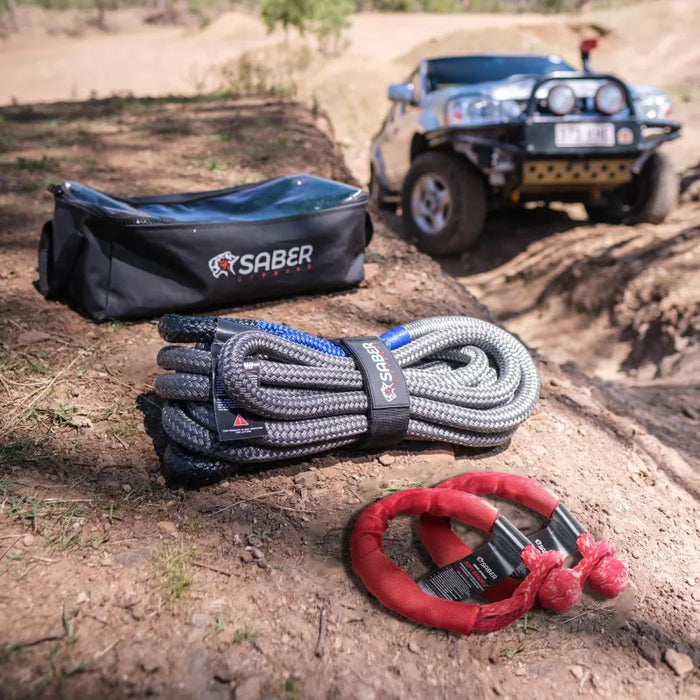 Saber Offroad 8K Offroad Kinetic Recovery Kit - Recovery Gear Bundles